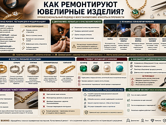 Как ремонтируют ювелирные изделия?