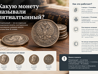 Какую монету называли пятиалтынный?